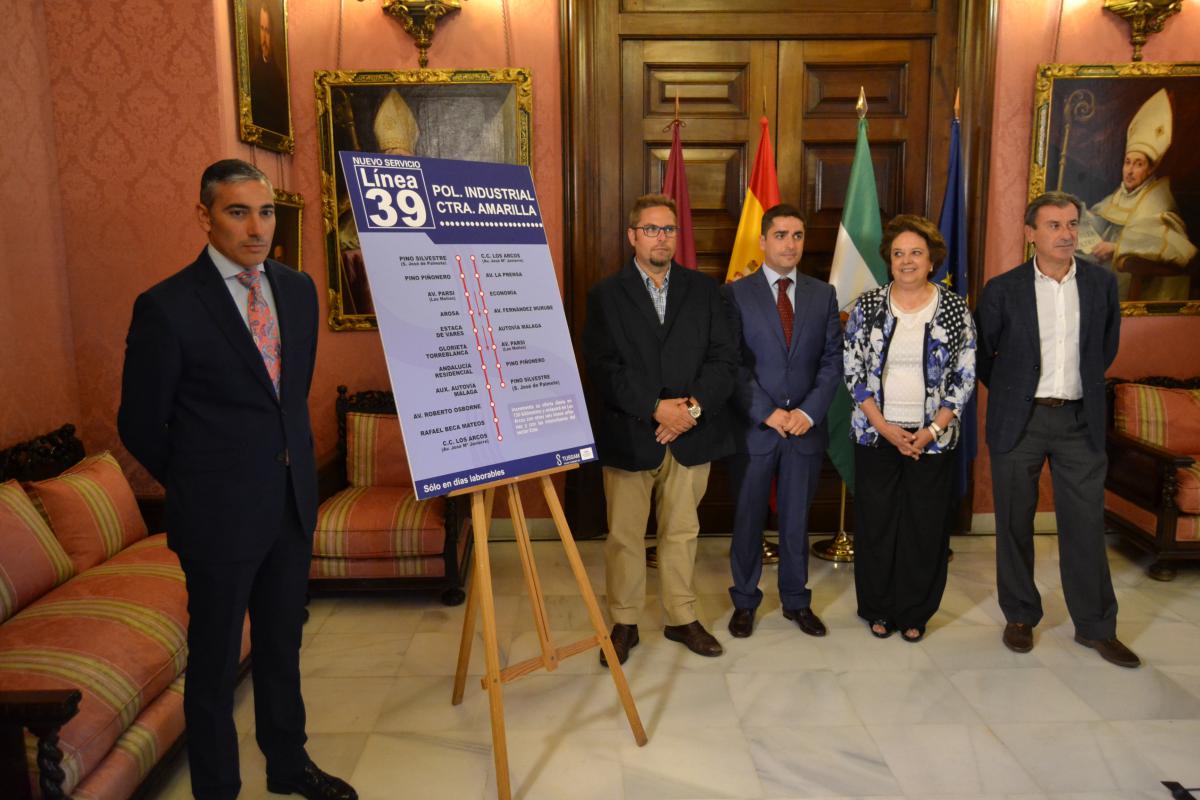 Ignacio Pascual de Castro en el Ayuntamiento.