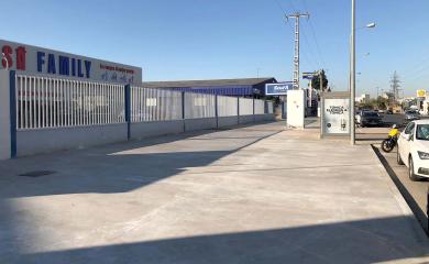 nuevo acerado Montes Sierra